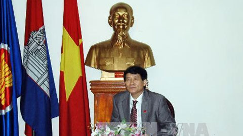 ទំនាក់ទំនងរវាងវៀតណាម-កម្ពុជាជានិច្ចកាលបានពង្រឹងនិងពង្រីកលើគ្រប់វិស័យ